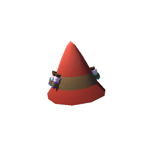 Wizard Hat 07 Red